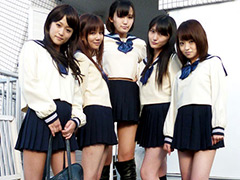 【ミニスカ女子校生】美少女JK暴脚ブーツリンチ！！足責め・電気あんま・足コキなどをされるM男